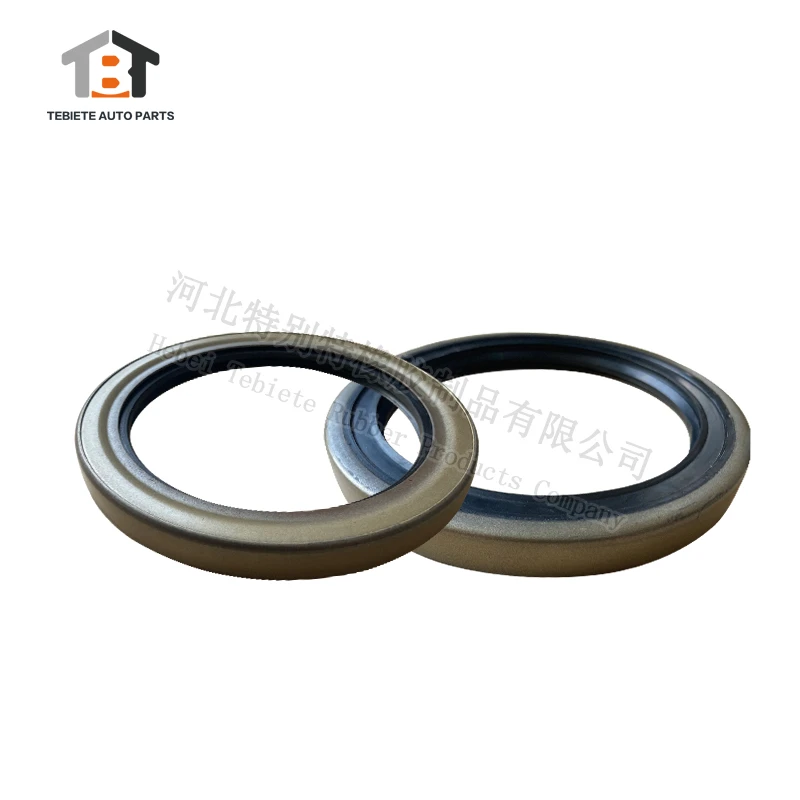127*165.1*16 TA Oil Seal With Retainer For Randon Trailer  Anti-Drop High Pressure Resistant Tear Resistant Double Lip Leak-Proof Dust-Proof OE 00310B