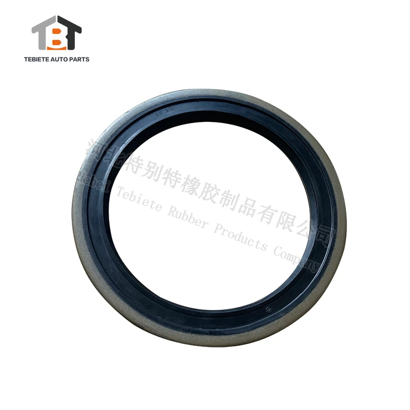 127*165.1*16 TA Oil Seal With Retainer For Randon Trailer  Anti-Drop High Pressure Resistant Tear Resistant Double Lip Leak-Proof Dust-Proof OE 00310B