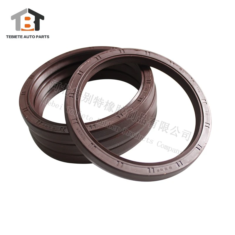 95*115*12 Front Crankshaft Oil Seal Right Twist FKM/NBR For Sino truck