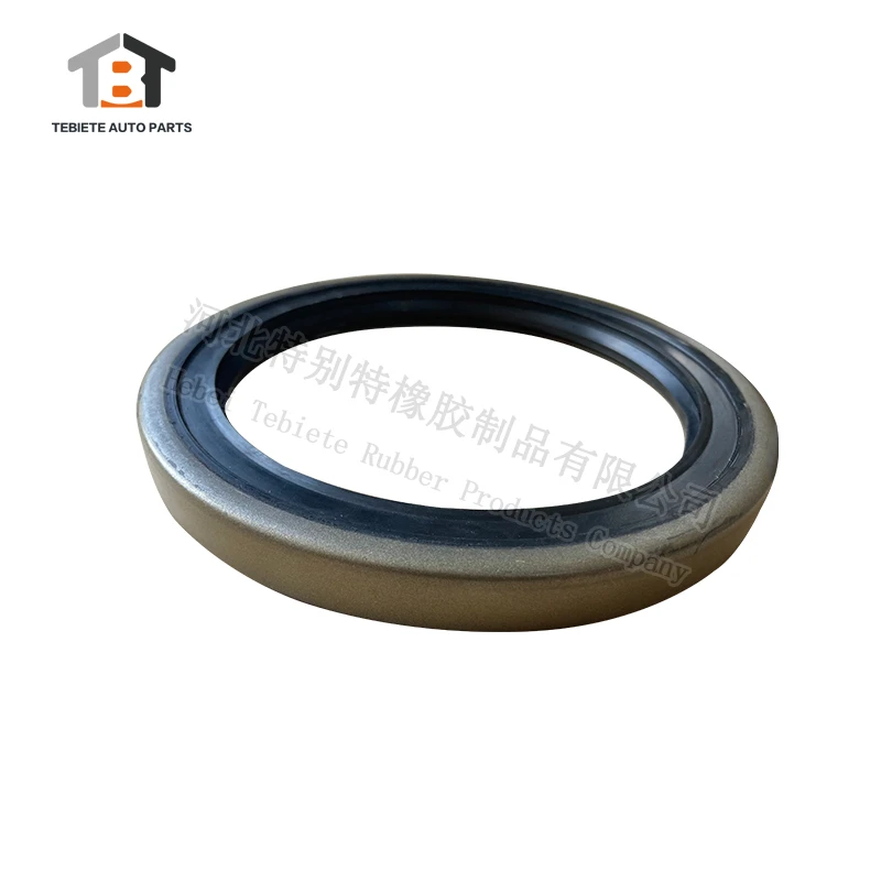 127*165.1*16 TA Oil Seal With Retainer For Randon Trailer  Anti-Drop High Pressure Resistant Tear Resistant Double Lip Leak-Proof Dust-Proof OE 00310B
