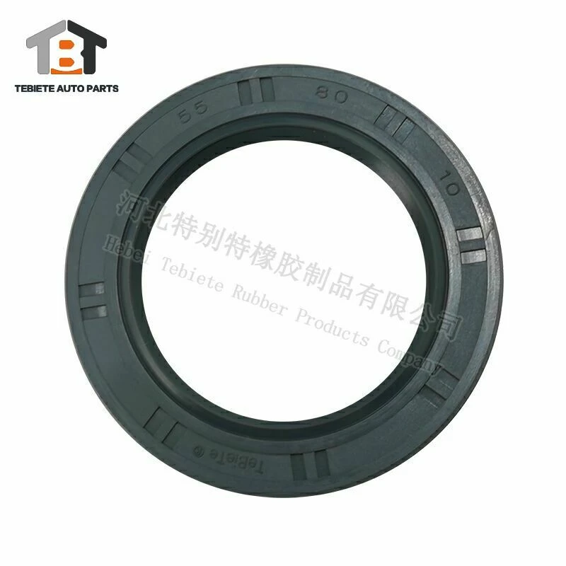 Shaft Oil Seal 55*80*10 mm TC Rubber Covered for Sino Trucks